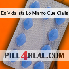 Is Vidalista The Same As Cialis 21